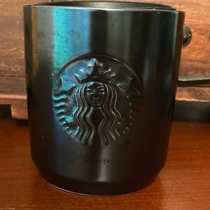 NWT Starbucks 8oz ceramic tumbler. Blue ish  gray.